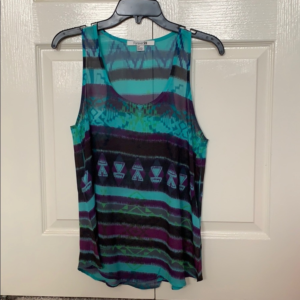 Forever 21 Sheer Tank
